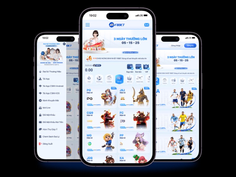 Giao diện ứng dụng di động J88VIP1